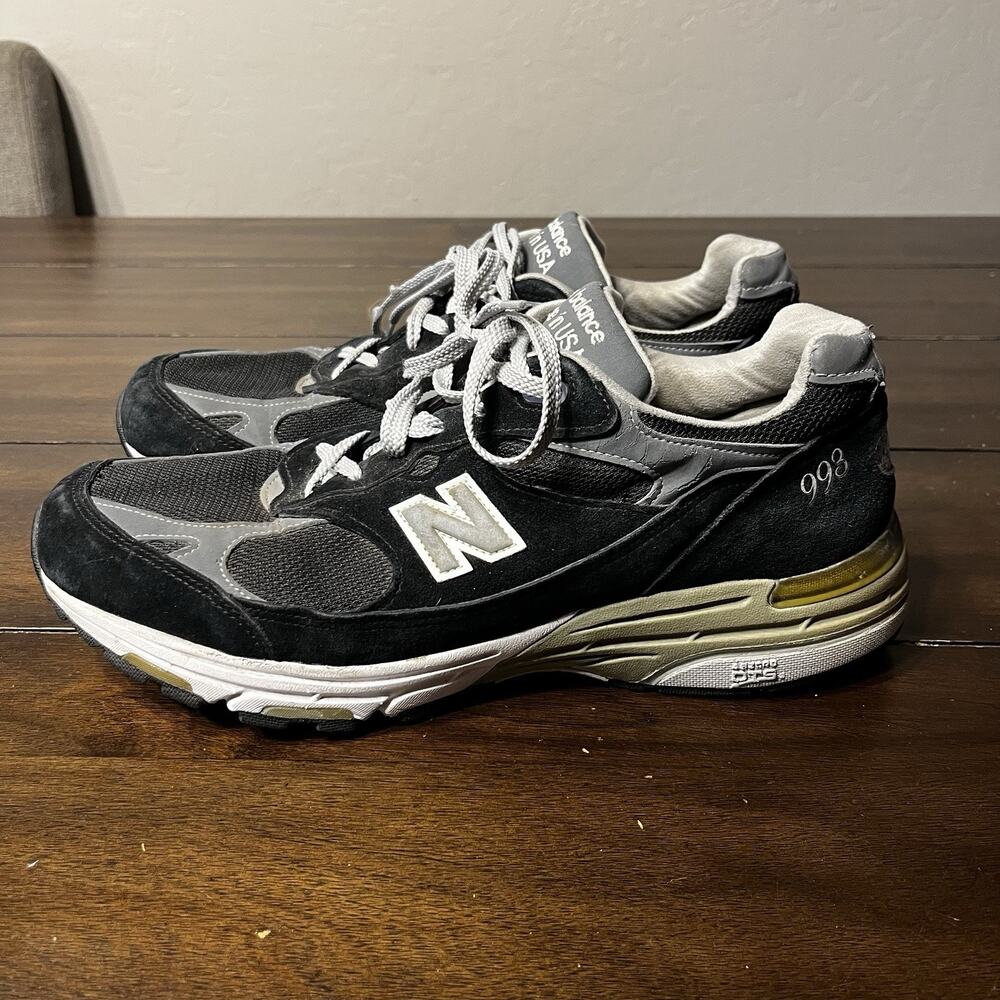 New Balance 993 Made In USA MR993BK Men’s Shoes Size 13(2E) Black